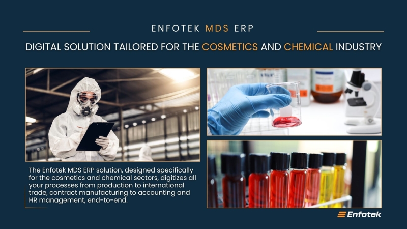 DIGITAL SOLUTION TAILORED FOR THE COSMETICS AND CHEMICAL INDUSTRY