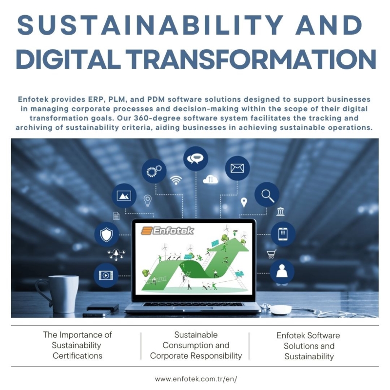 SUSTAINABILITY AND DIGITAL TRANSFORMATION | Enfotek | ERP, PLM ve PDM ...